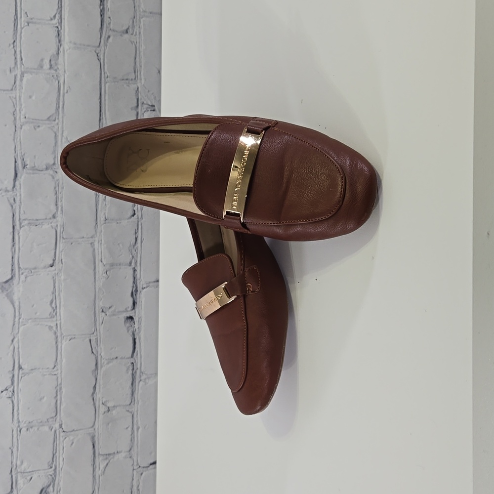 NY & Co. Harleigh Loafer Cognac Size 9